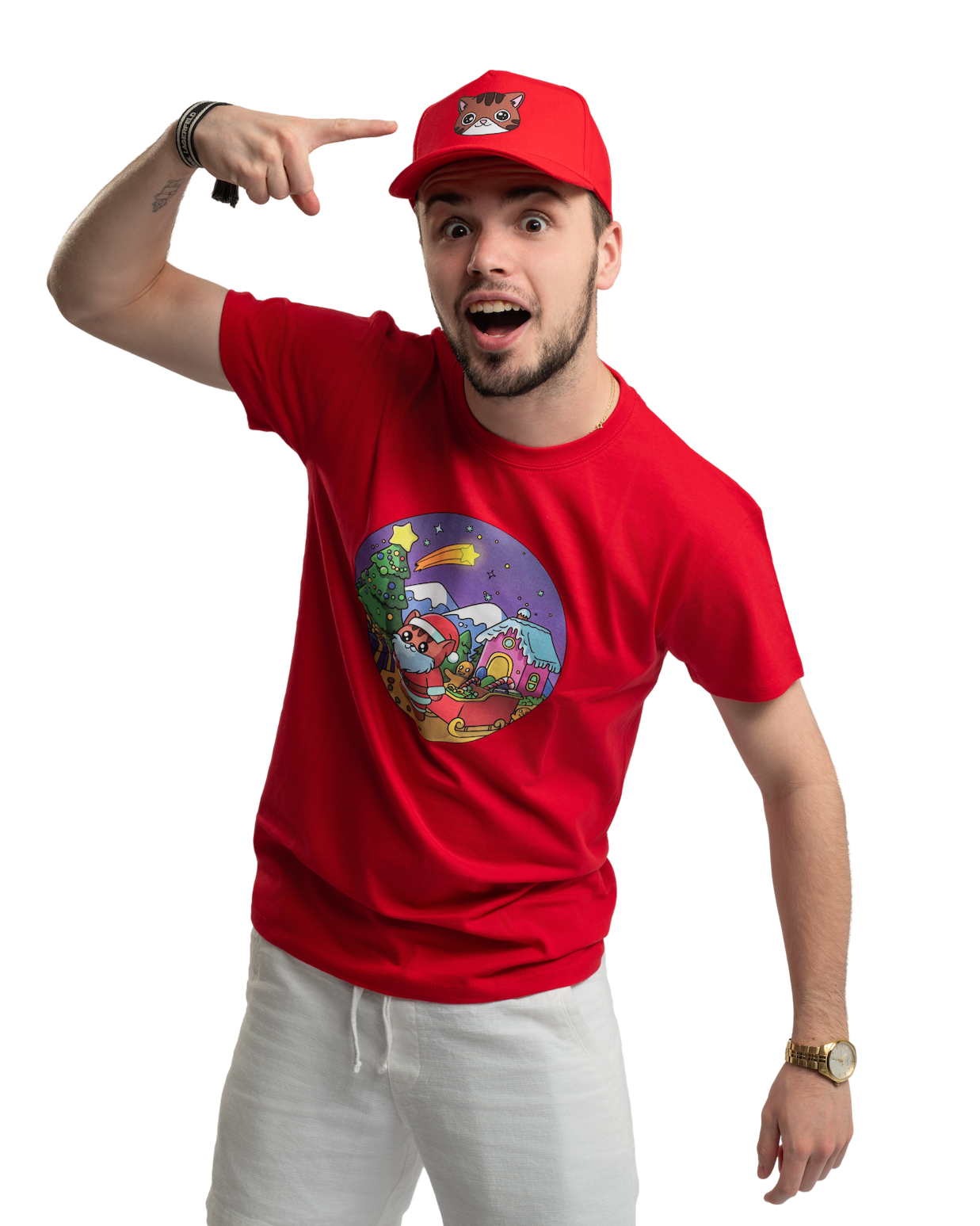 BORIS macskasapka - piros