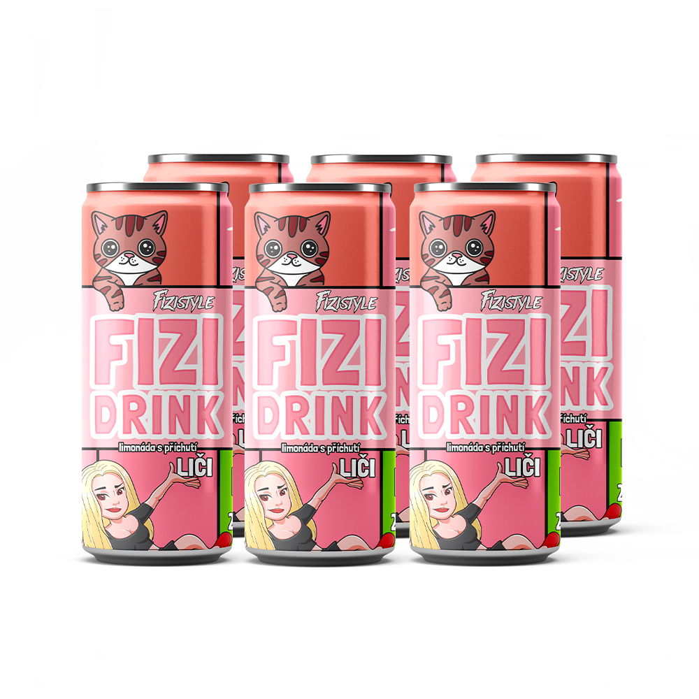 FIZI DRINK Анетка Личи CZE