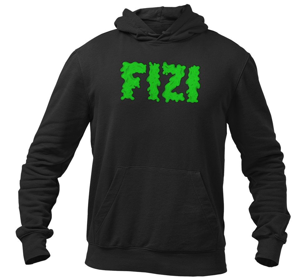 Hanorac FIZI SLIME - negru