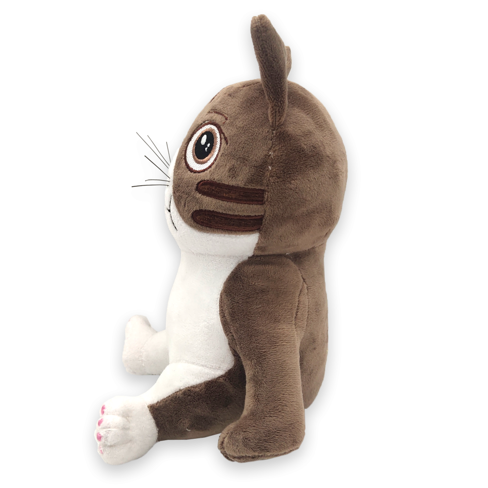 Plüss macska Boris - 25 cm