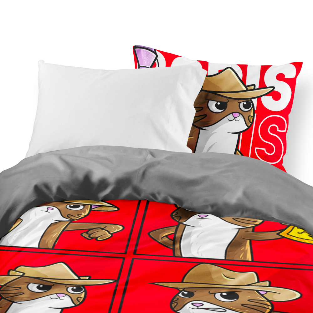 Bedding 3D 140x200, 70x90cm Boris - Agent