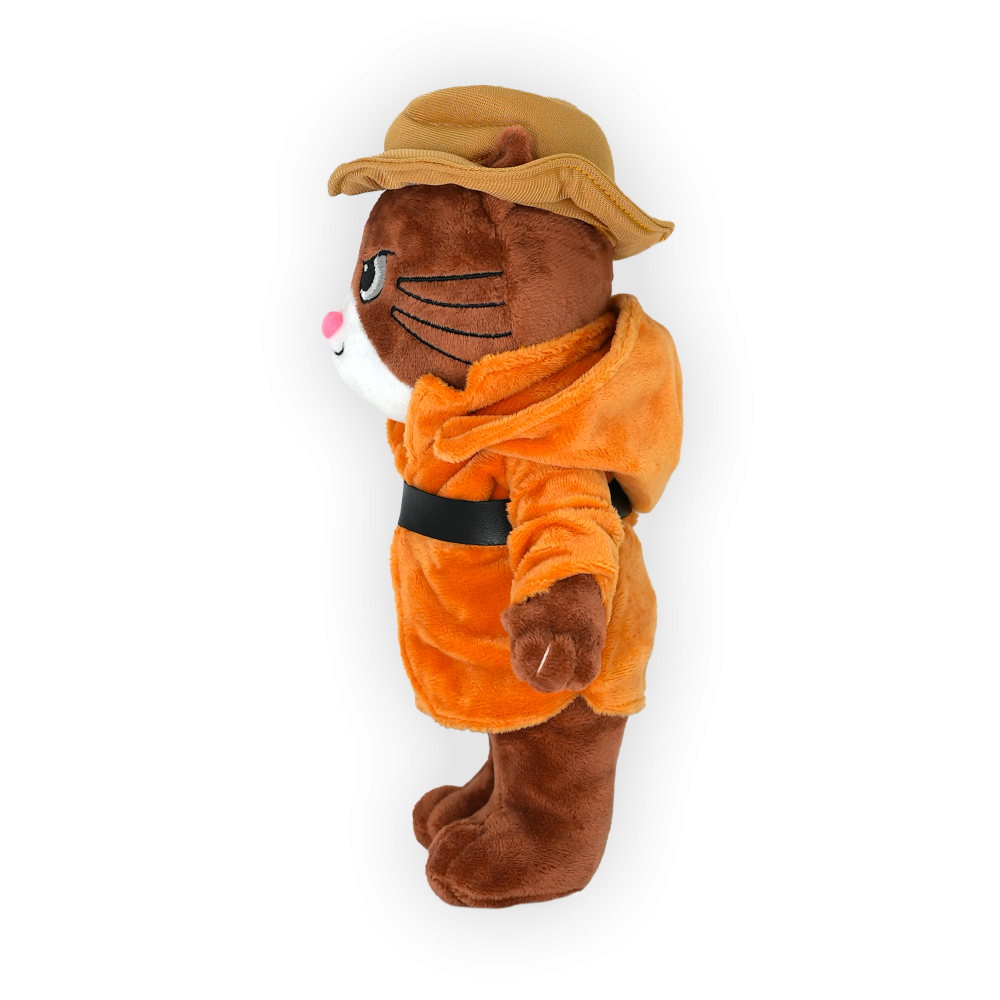 Plüss Borisz ügynök - 25 cm