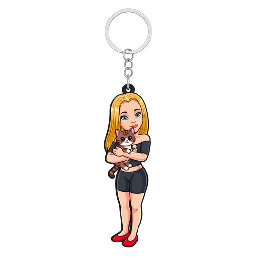 Medál Anetka karakter - gumi