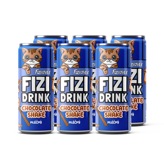 FIZI DRINK - Chocolate Shake 250ml CZE
