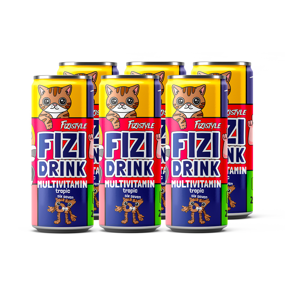FIZI-DRINK - Multivitamin-Tropical-250ml-CZE