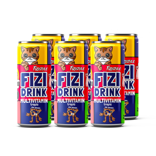 FIZI-DRINK - Multivitamin-Tropical-250ml-CZE