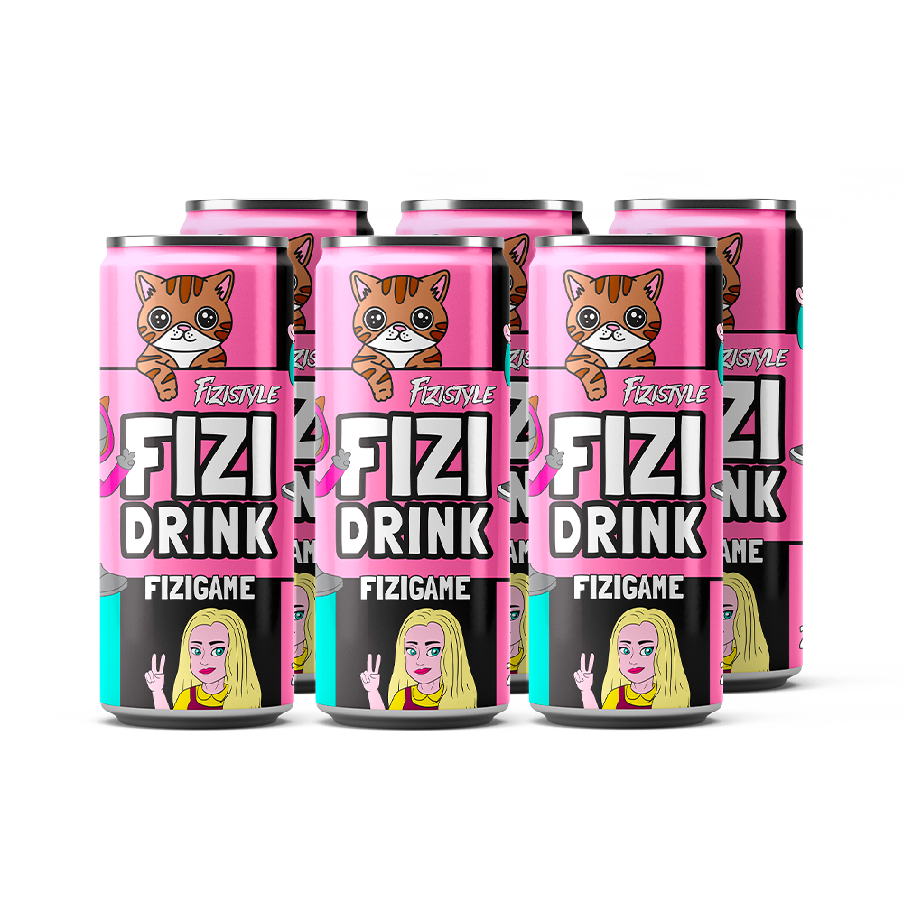 FIZI DRINK - FIZIGAME Kola 250ml CZE