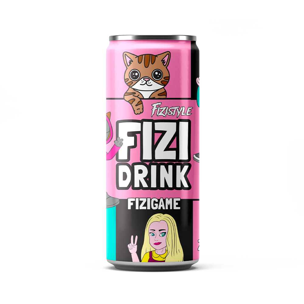 FIZI DRINK - FIZIGAME Kola 250ml CZE