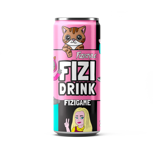 FIZI DRINK - FIZIGAME Kola 250ml CZE