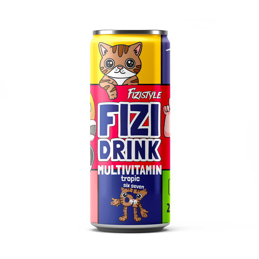 FIZI-DRINK - Multivitamin-Tropical-250ml-CZE
