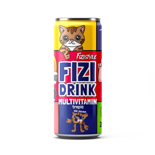 FIZI-DRINK - Multivitamin-Tropical-250ml-CZE
