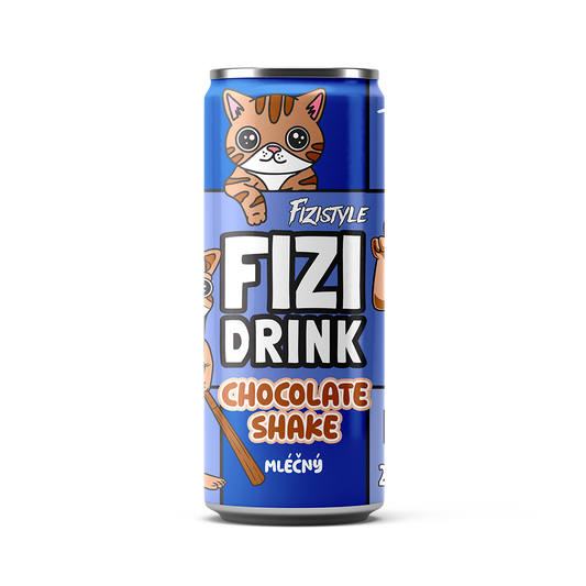 FIZI DRINK - Chocolate Shake 250ml CZE