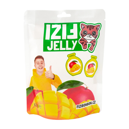 FIZI'S JELLY GREEN - Mango 62g 5 szt.