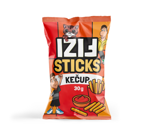 FIZI'S STICKS - Ketchup 30g 5szt
