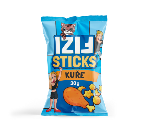 FIZI'S STARS - Kurczak 30g 5szt