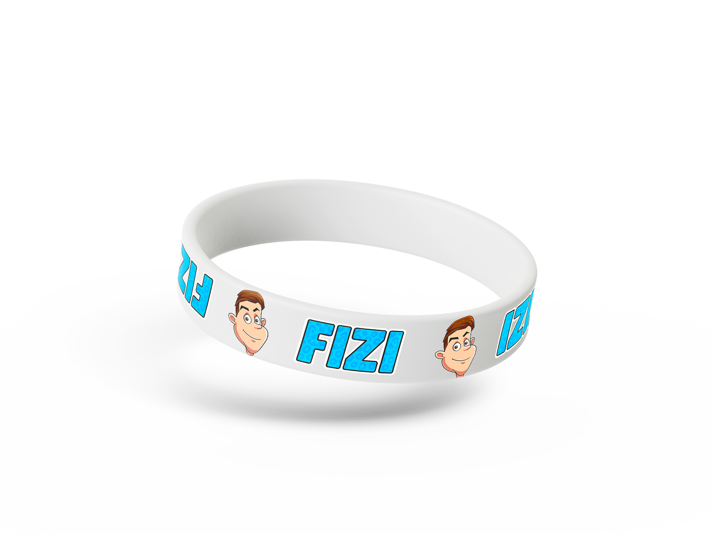 FIZI gumikarkötő - fehér