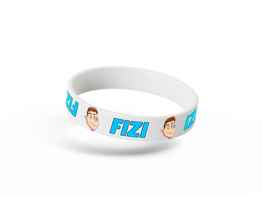 FIZI gumikarkötő - fehér