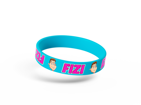 FIZI gumikarkötő - kék