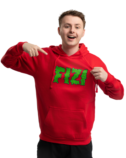 Sweatshirt FIZI SLIME - red