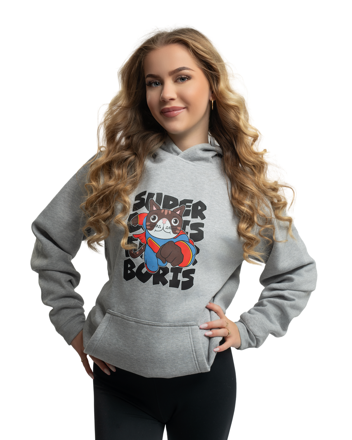 Bluza SUPER BORIS - szary