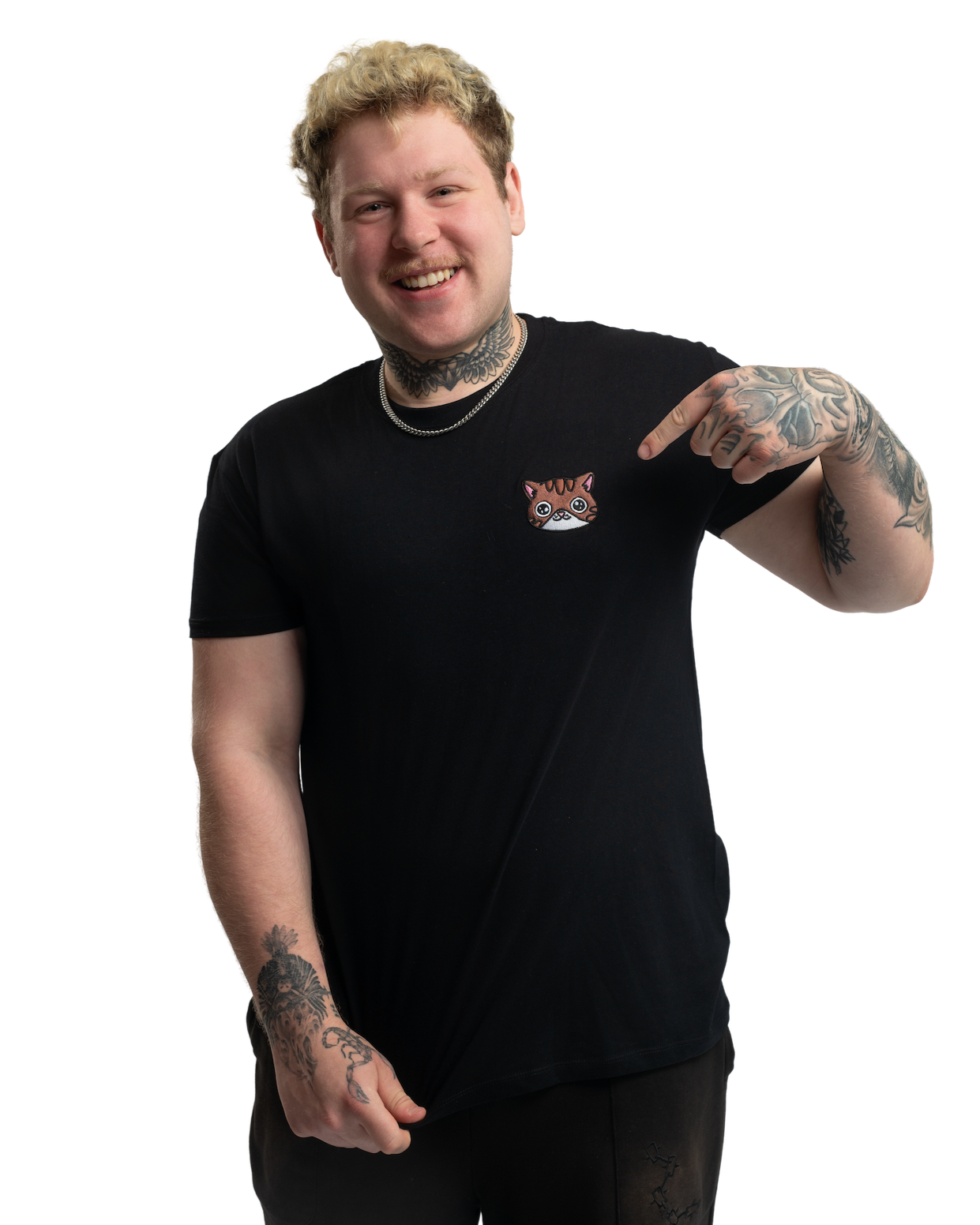 T-shirt with embroidery - BORIS