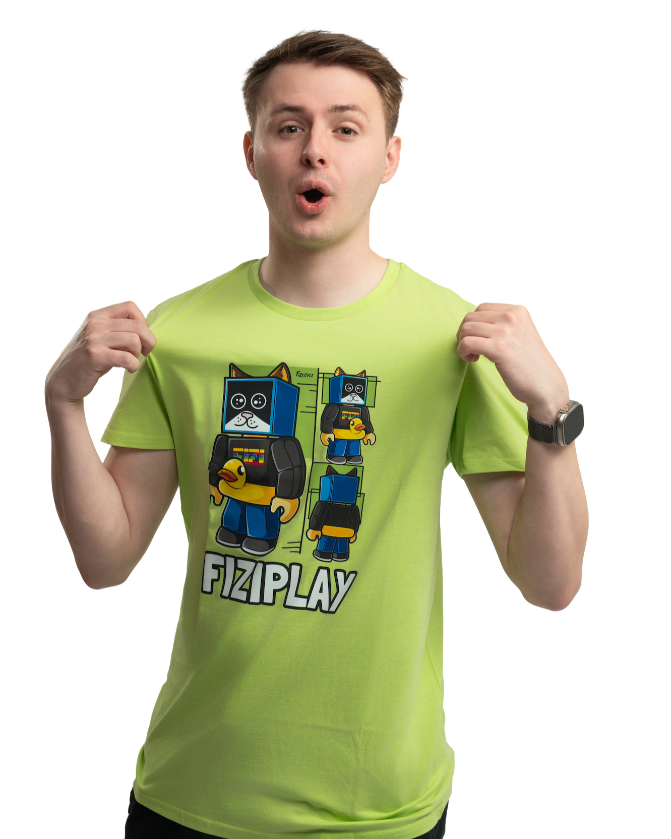 T-shirt FIZIplay - green
