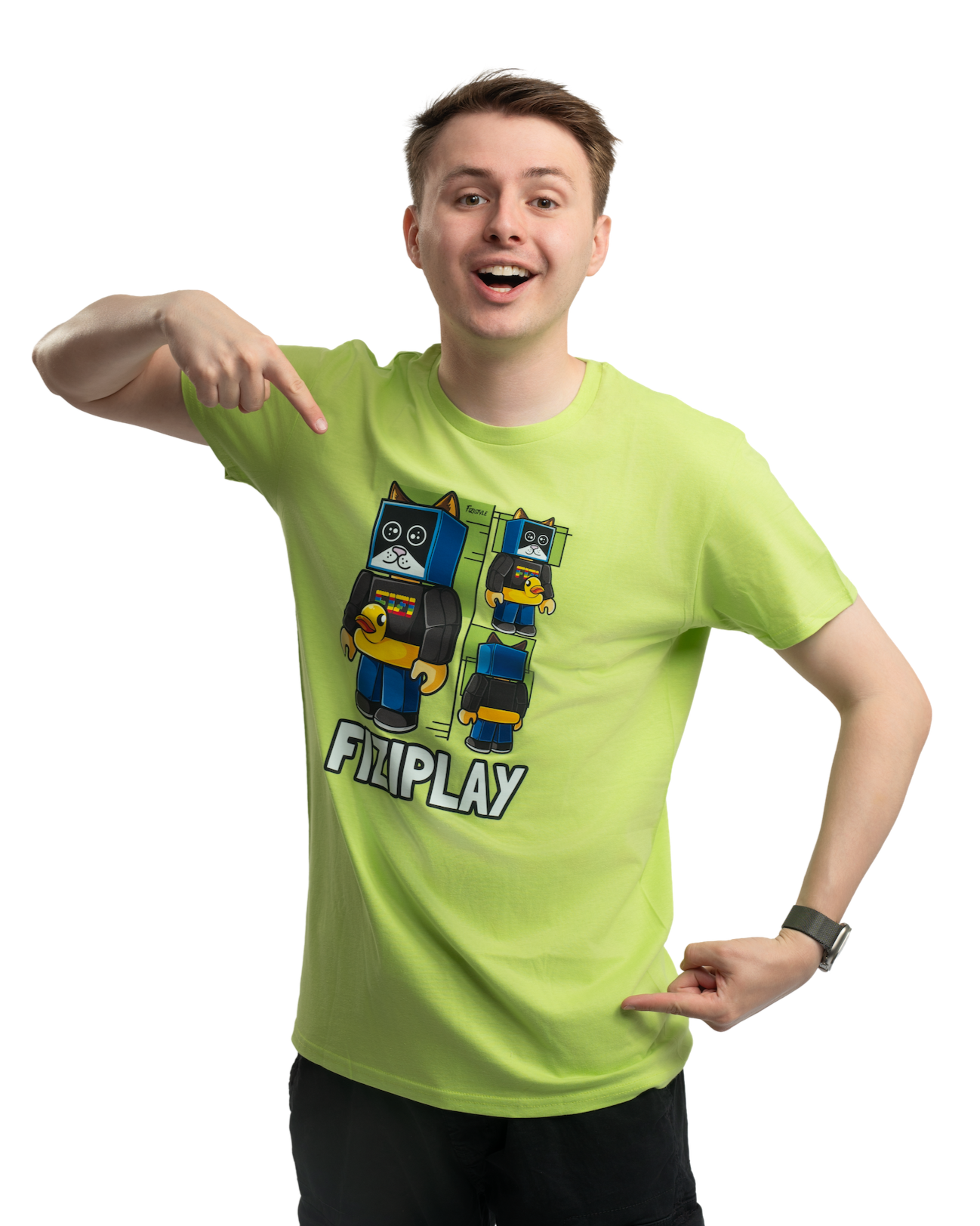 T-shirt FIZIplay - green