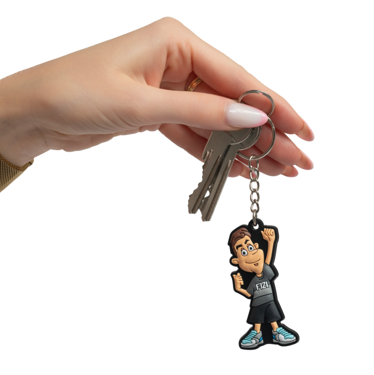 Pendant for keys FIZI character - rubber