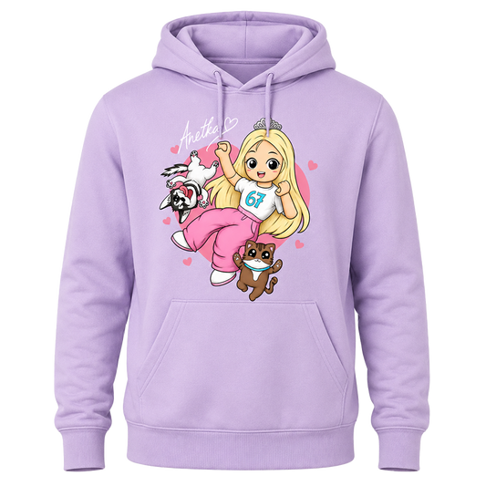 Hoodie AnetkaBlox - lila