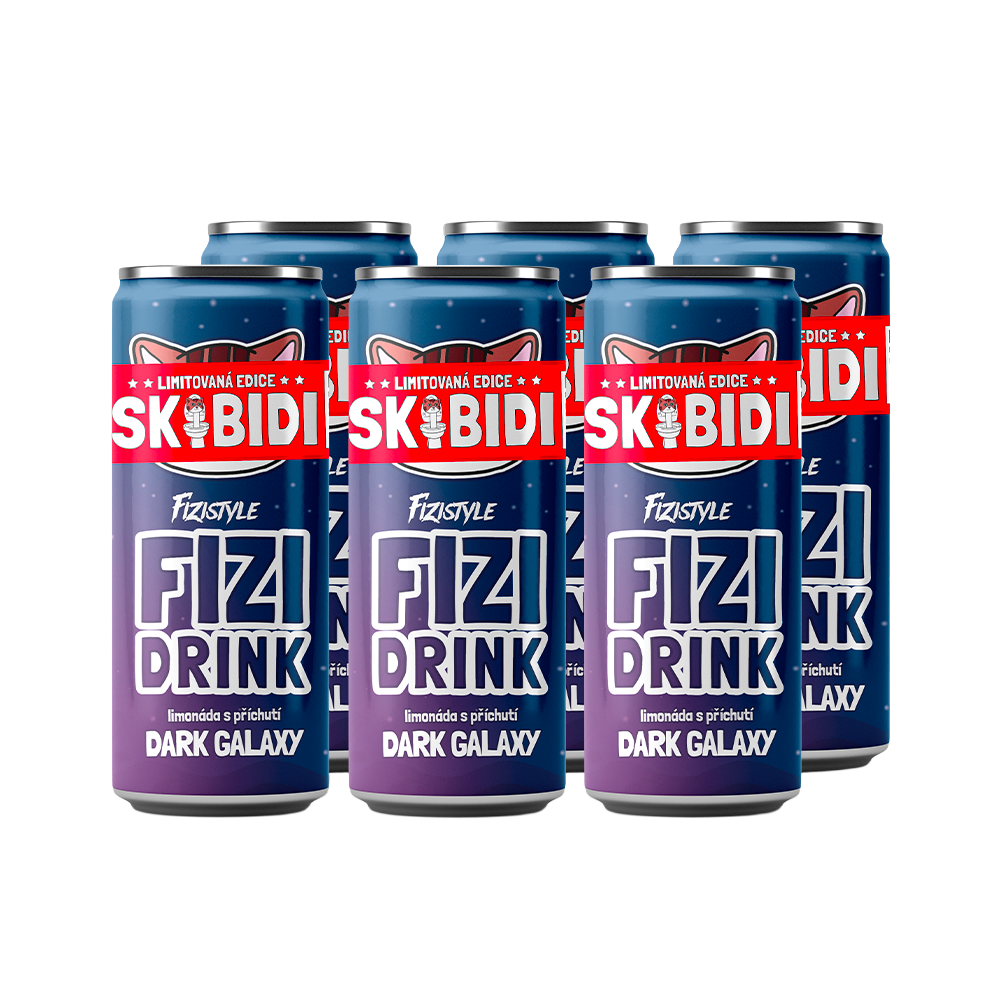 FIZI DRINK - Dark Galaxy 250ml (SKIBIDI EDITION)