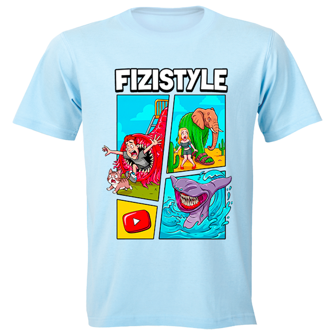 Tricou-limited-FIZISTYLE-SIX-SEVEN - Negru