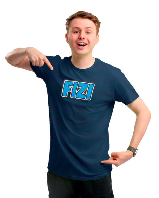 T-shirt FIZI - Granatowy