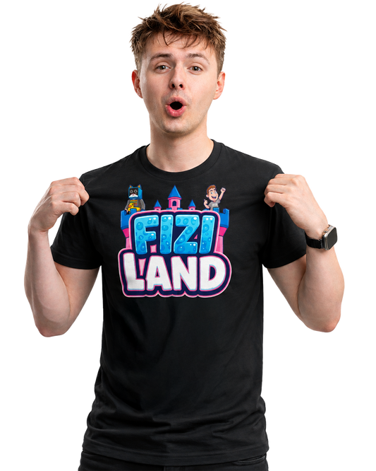 T-Shirt FIZILAND - Schwarz