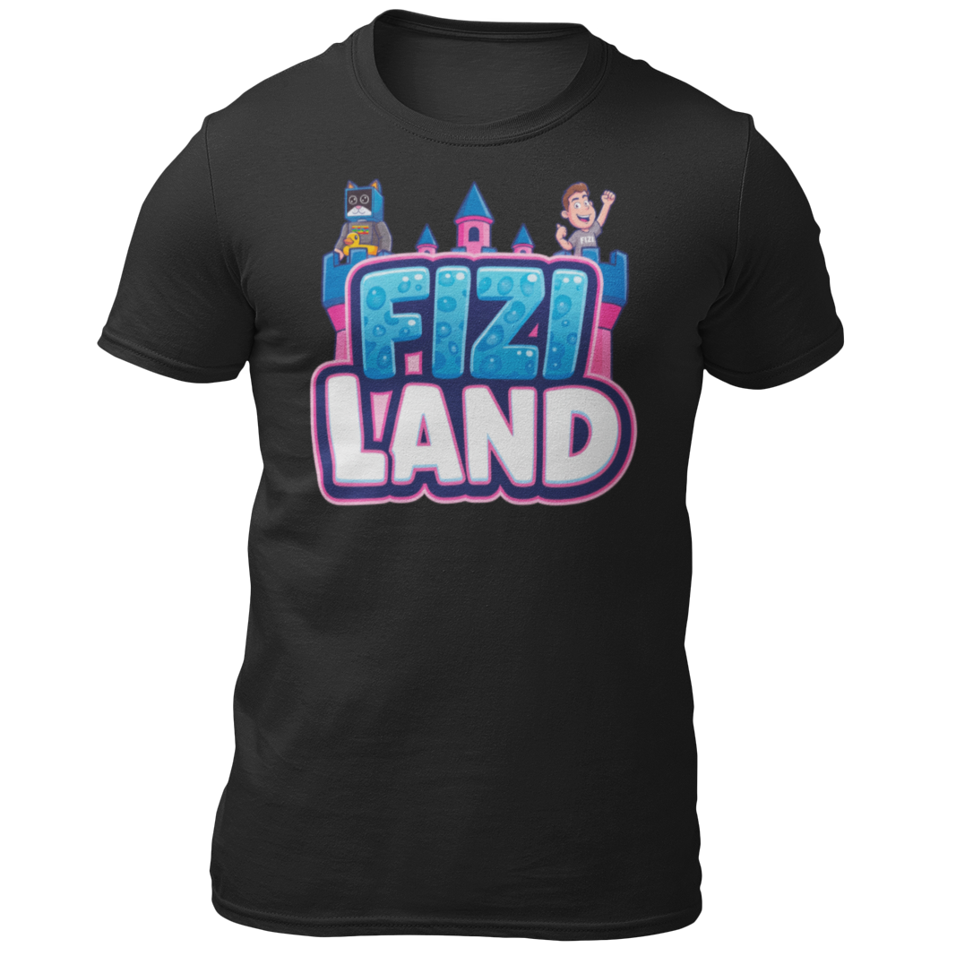 T-Shirt FIZILAND - Schwarz