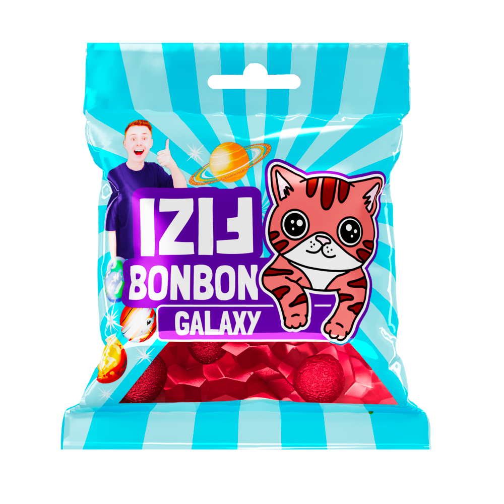 FIZI'S BONBONS - Galaxy 80g 5 pcs