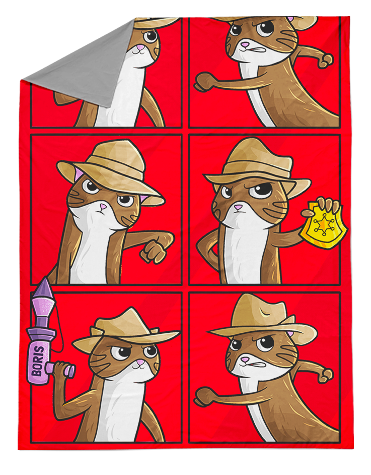 Bedding 3D 140x200, 70x90cm Boris - Agent