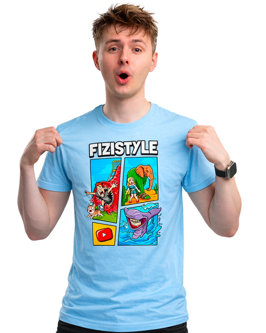 Korlátozott FIZISTYLE SIX SEVEN Póló - Fekete