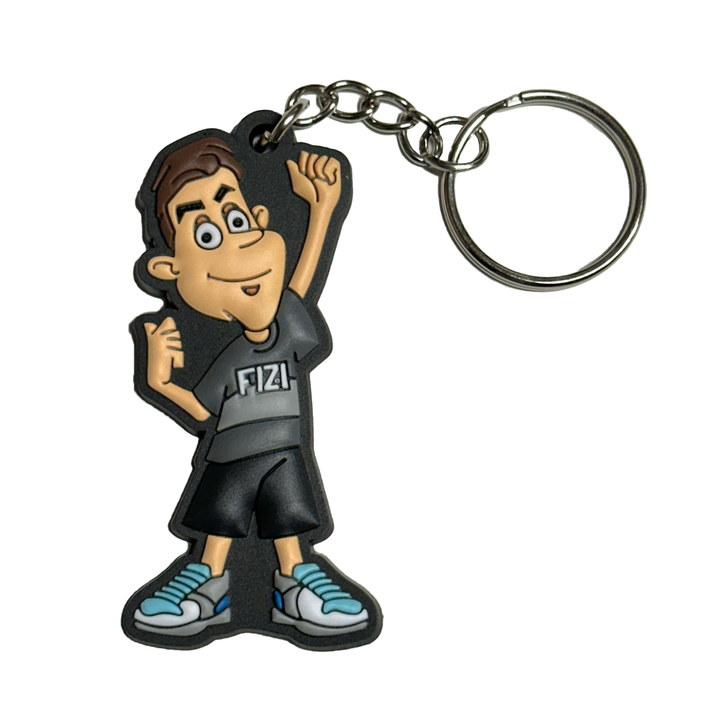 Pendant for keys FIZI character - rubber