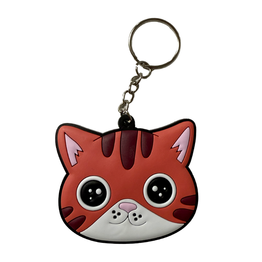 Breloc cap BORIS - cauciuc