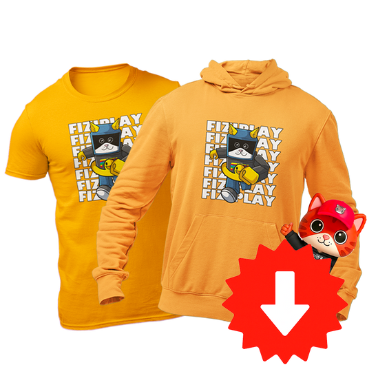 Set Tričko + Mikina FIZIplay oranžový