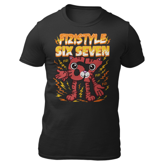 Limited-FIZISTYLE-SIX-SEVEN-Tee - Black