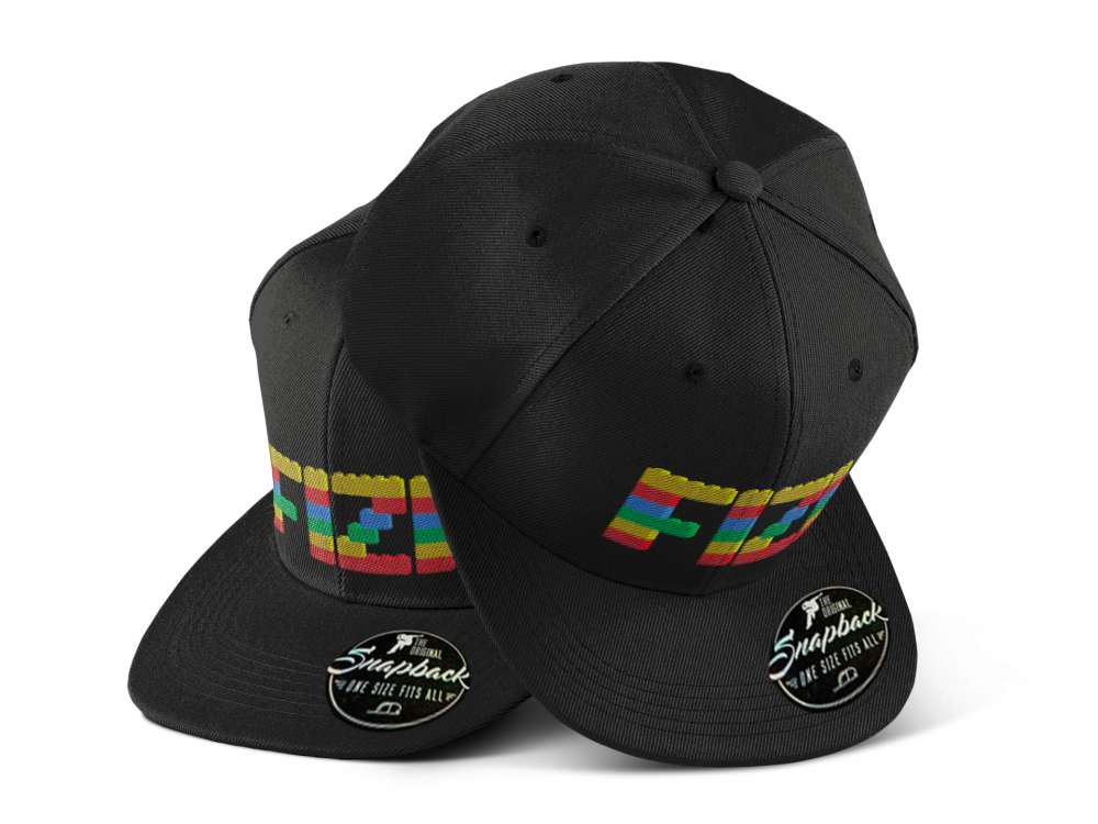 FIZI snapback - negru