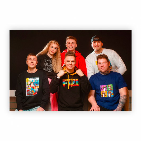 Plakat całej załogi FIZI - A3